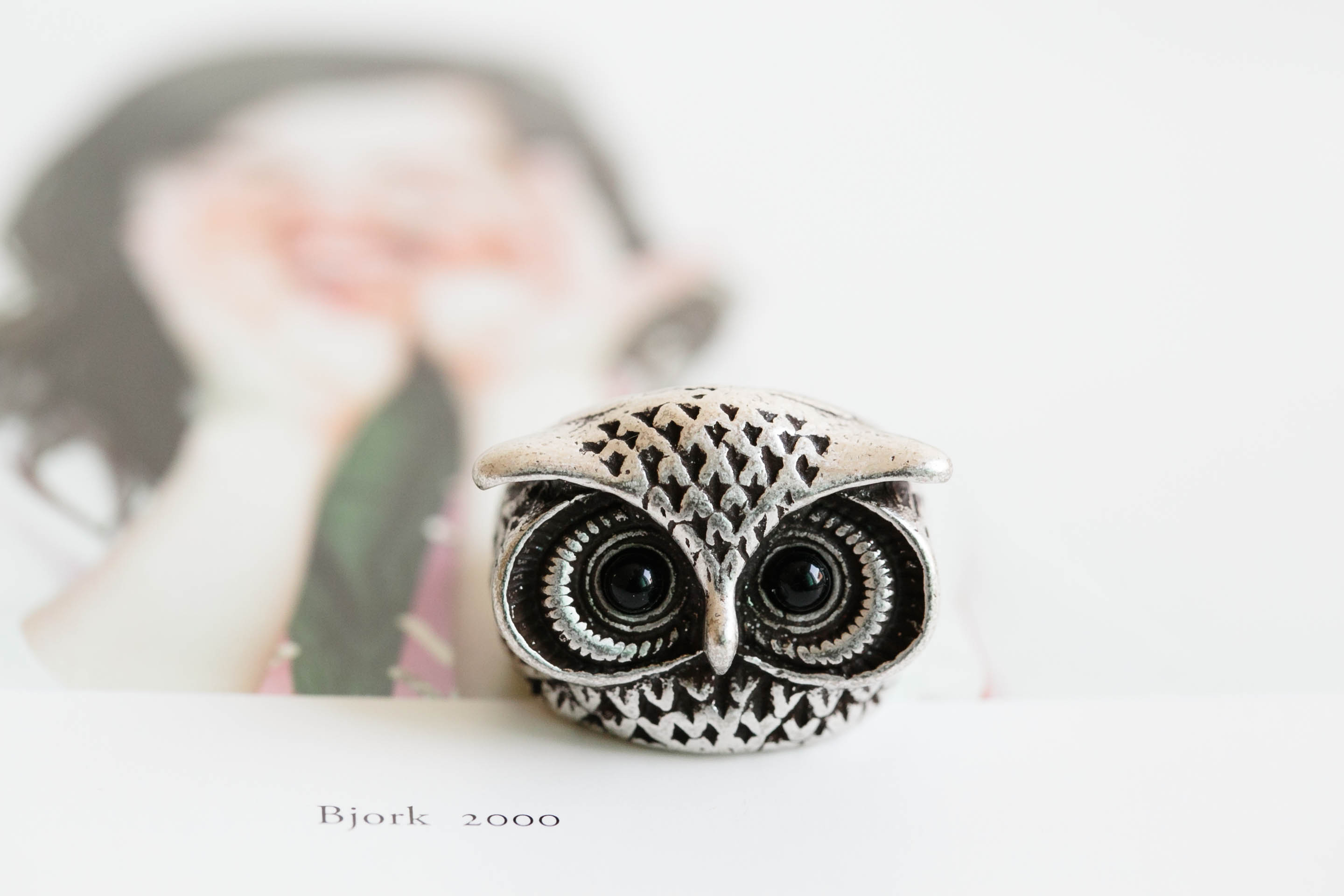 Vintage Owl Ring 32